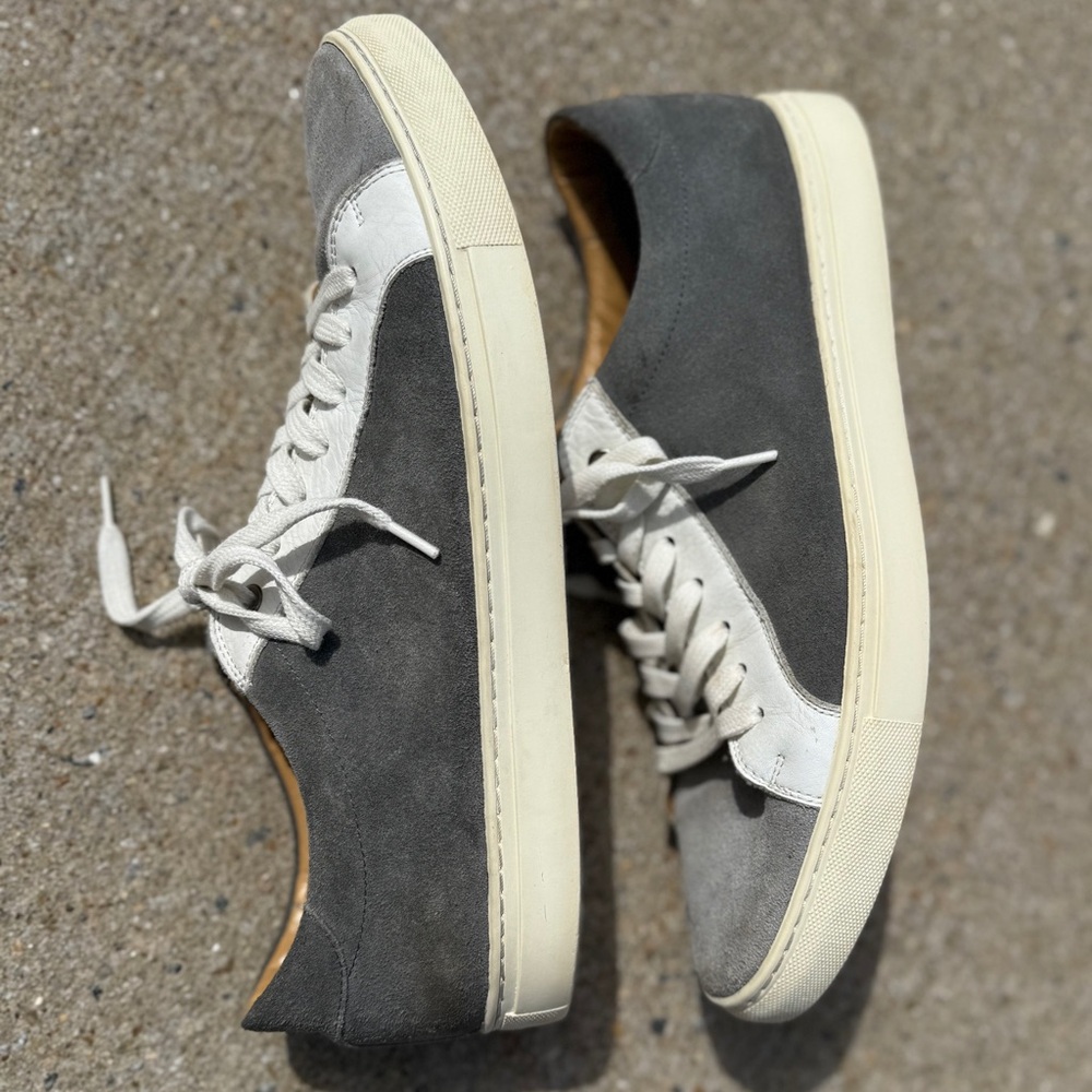 Suitsupply Men's Gray and White Casual Sneakers - Size 44 - Picture 15 of 16